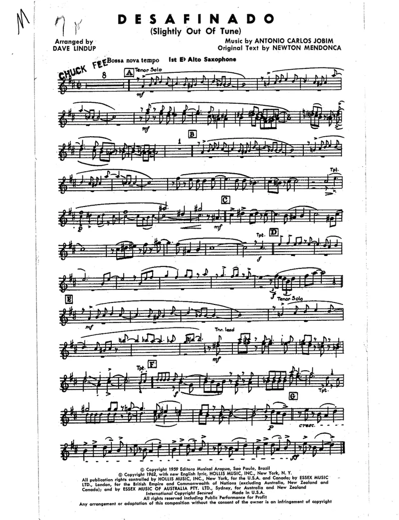 Desafinado preview page 1