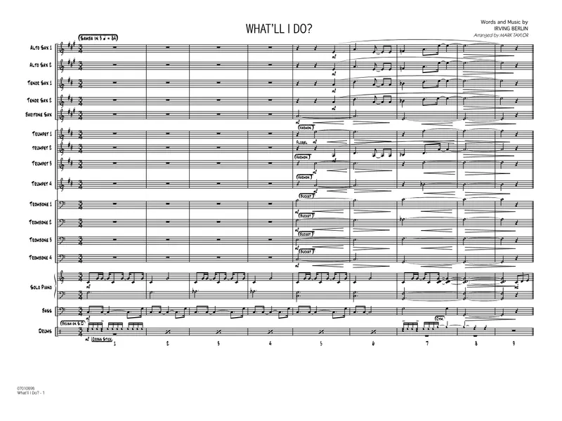 What'Il I Do score preview