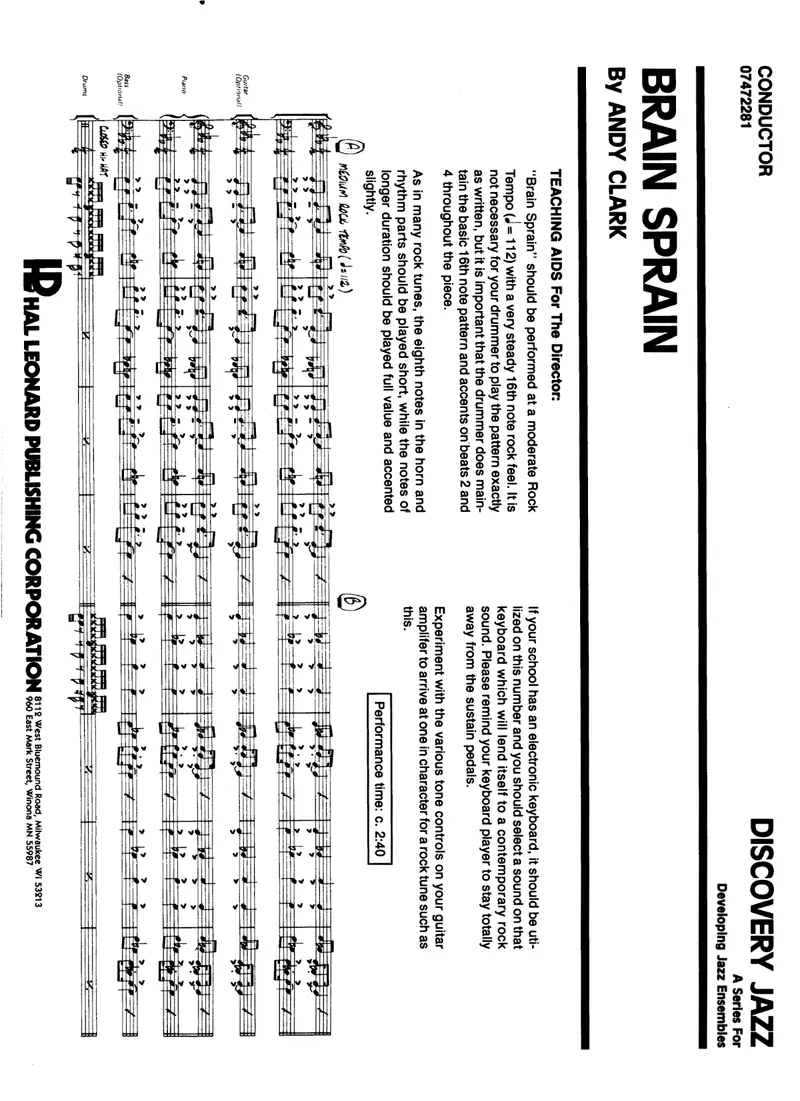 Brain Sprain score preview