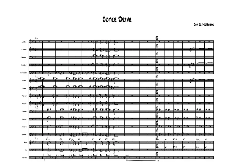 Outer Drive score preview