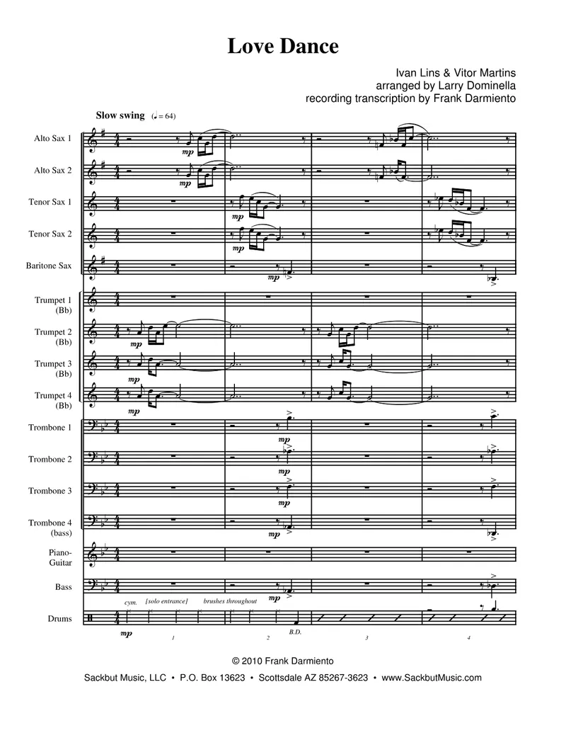 Love Dance preview page 1