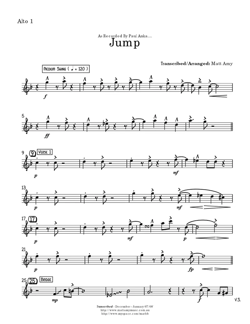 Jump score preview