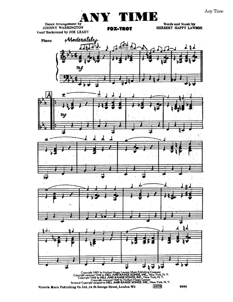 Any Time score preview