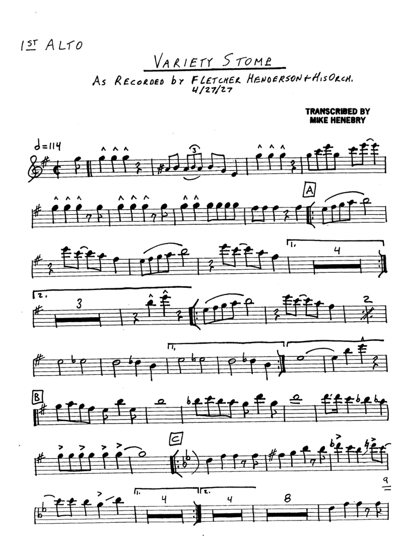 Variety Stomp score preview