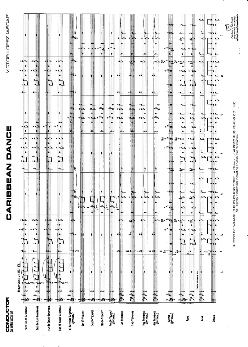 Caribbean Dance preview page 1