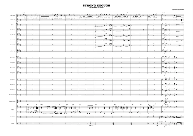 Strong Enough score preview