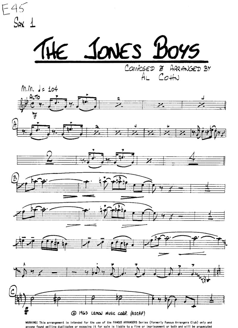 The Jones Boys preview page 1