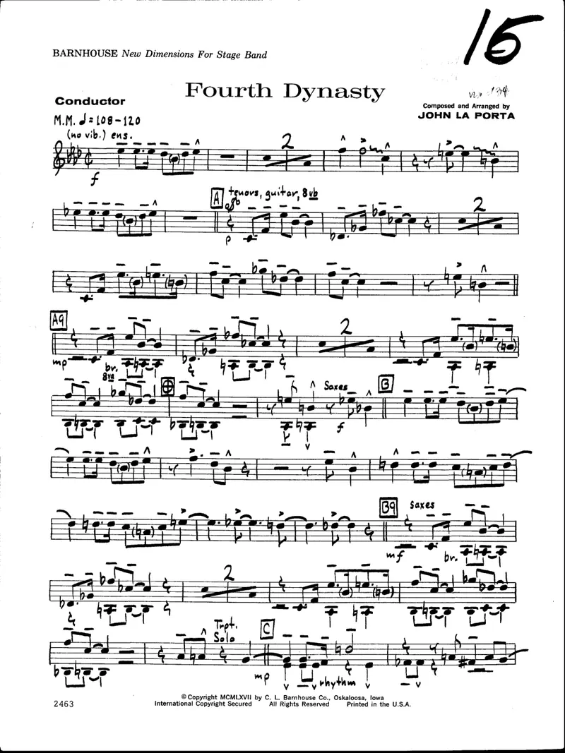 Fourth Dynasty score preview