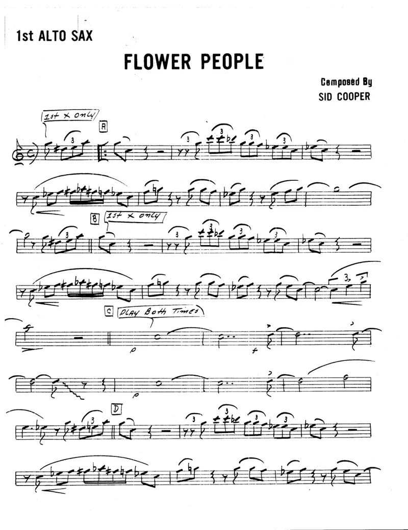 Flower People preview page 1