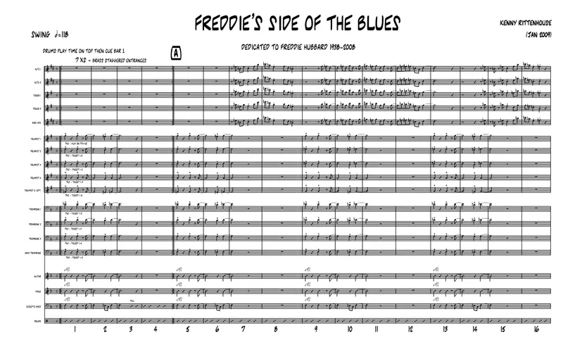 Freddie's Side Of The Blues preview page 1