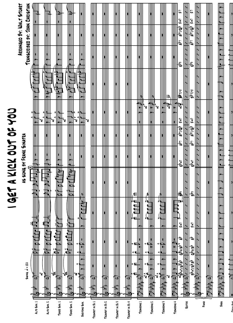 I Get A Kick Out Of You score preview