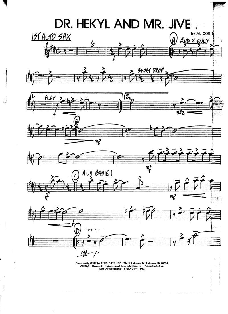 Dr.Hekyl And Mr.Jive score preview