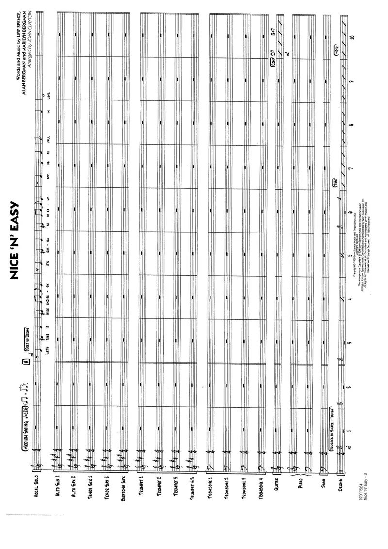 Nice 'n Easy score preview