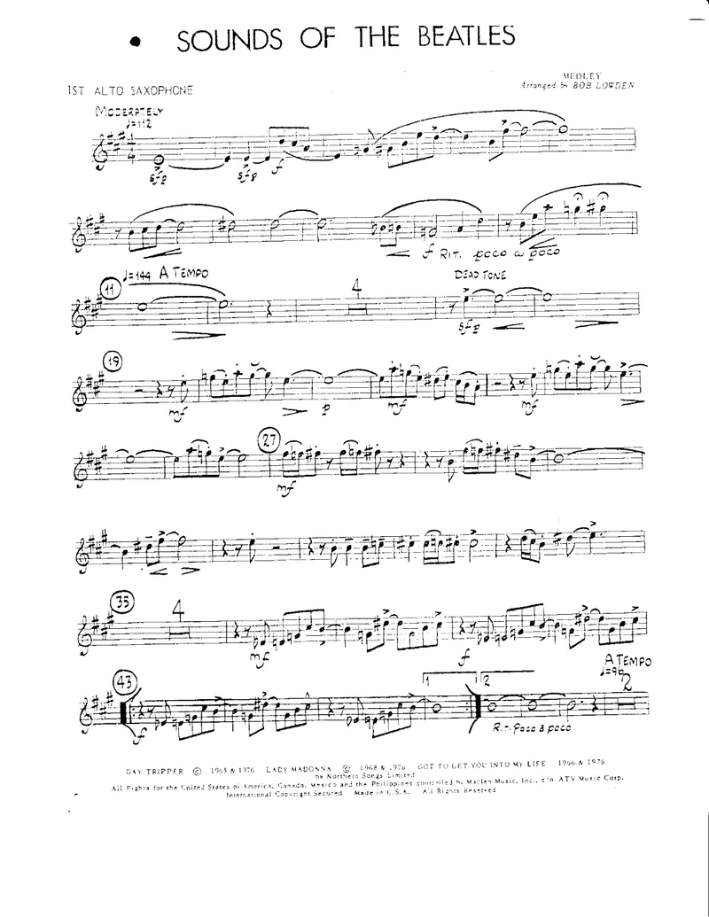 Sounds Of The Beatles preview page 1