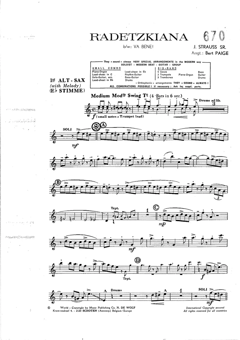 Radetzkiana score preview