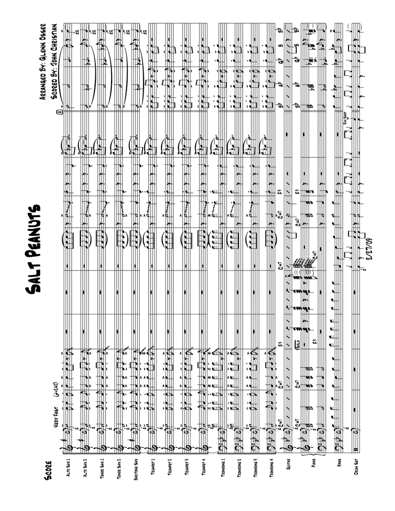 Salt Peanuts (G.Osser score preview