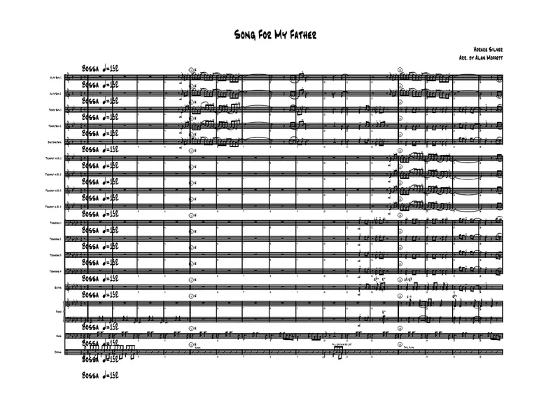 Song For My Father score preview