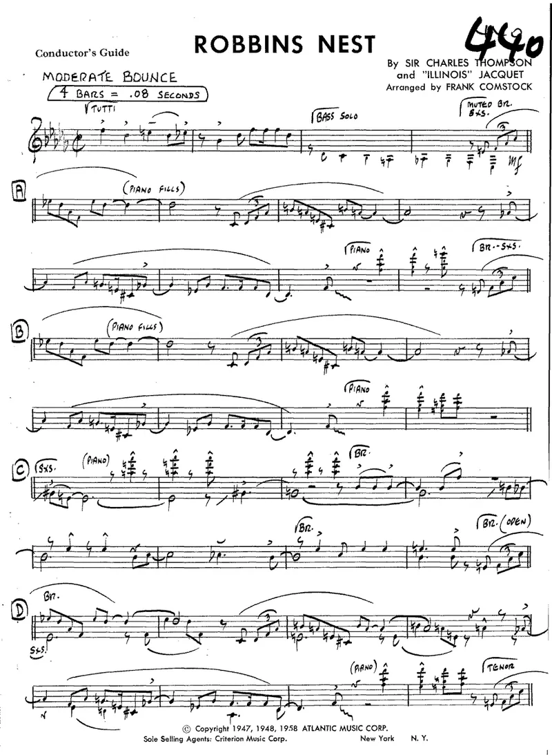 Robbin's Nest score preview