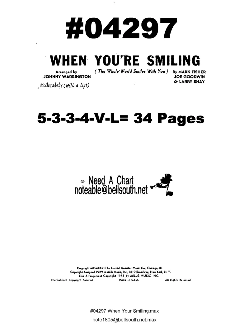 When You're Smiling preview page 1