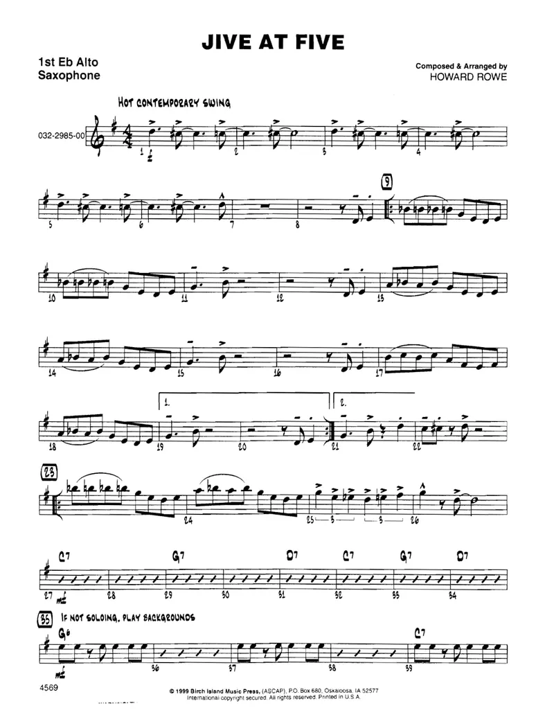 Jive At Five score preview