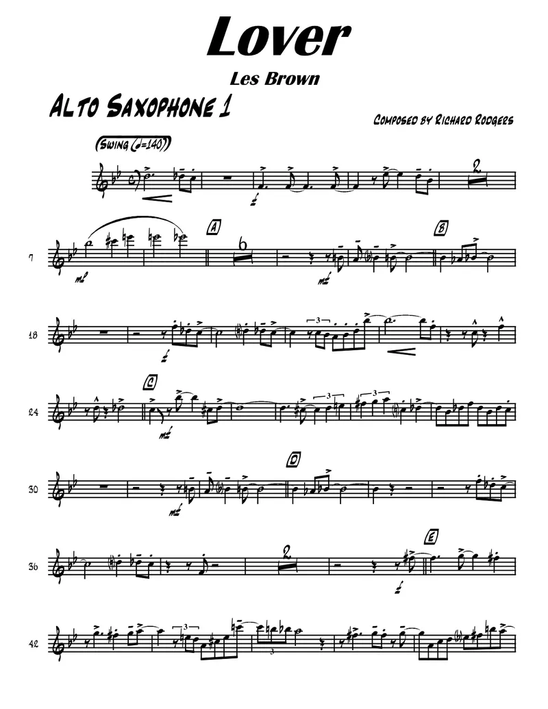 Lover score preview