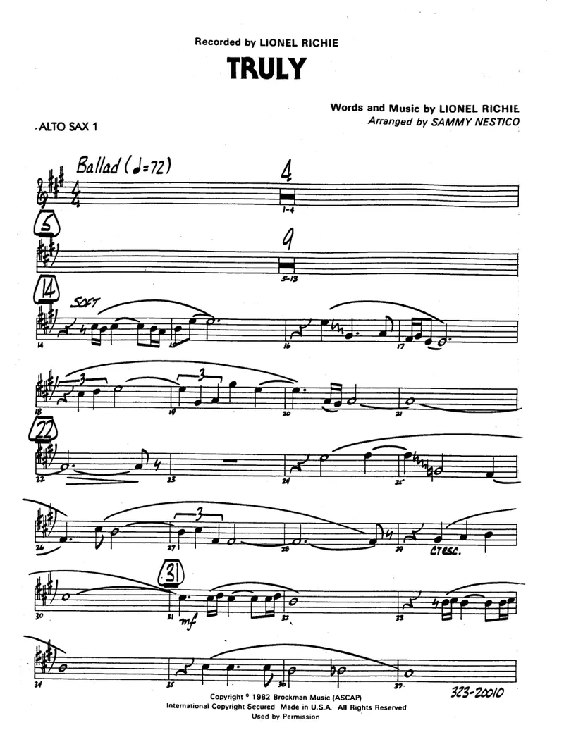 Truly score preview