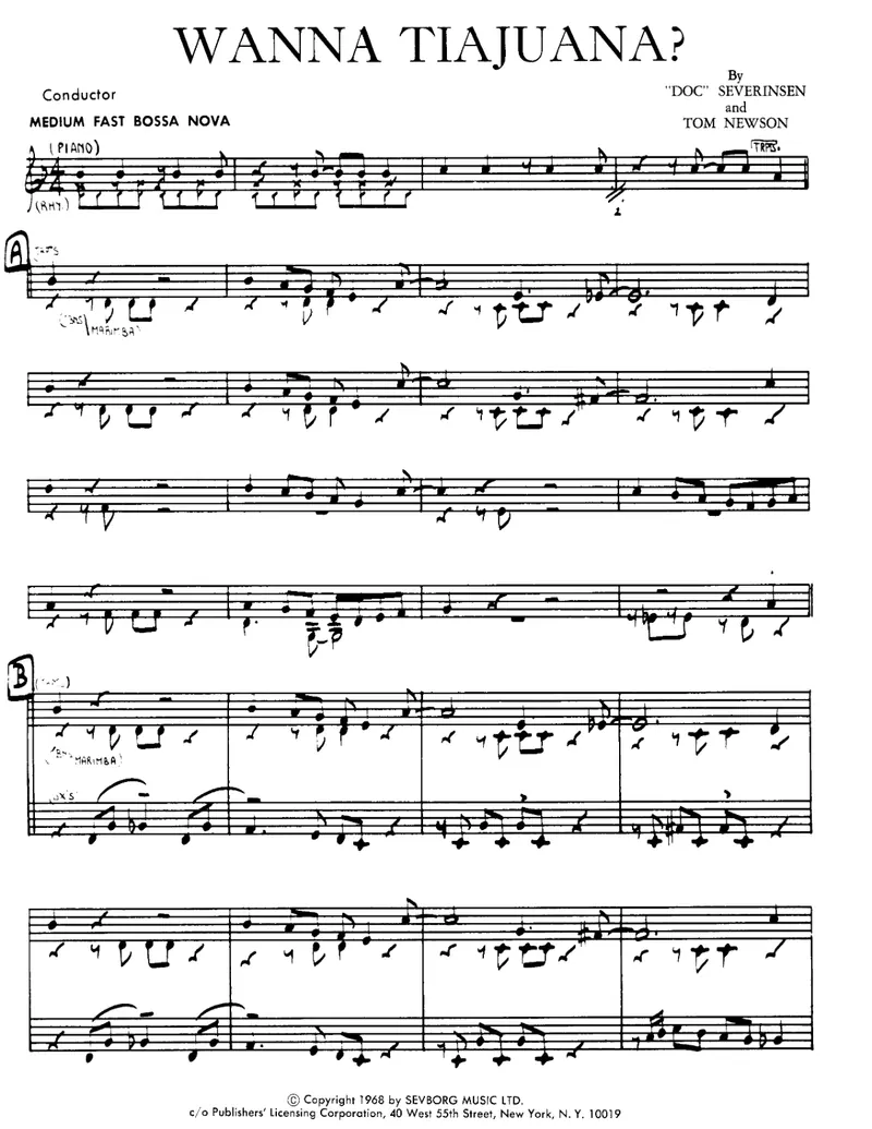 Wanna Tiajuana score preview