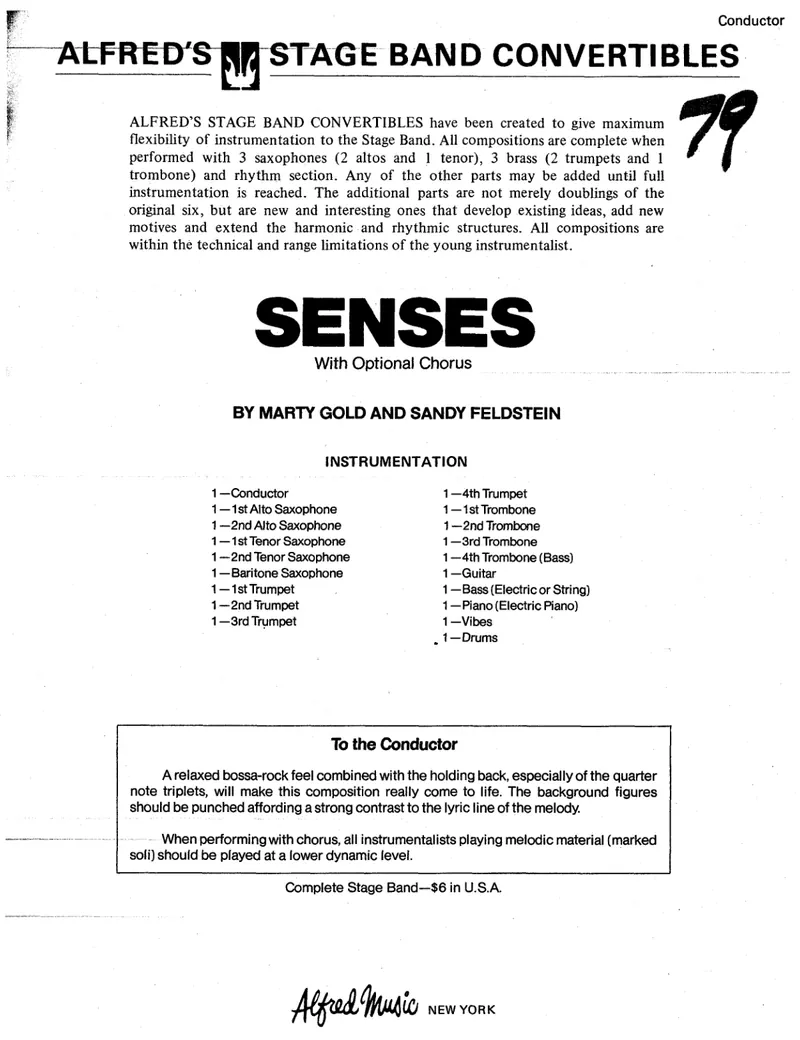 Senses score preview