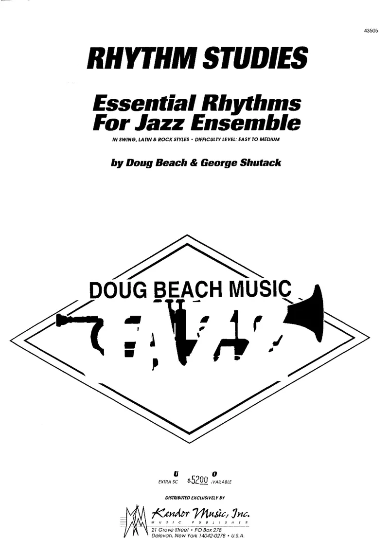 Essential Rhythms For Jazz Ensemble score preview
