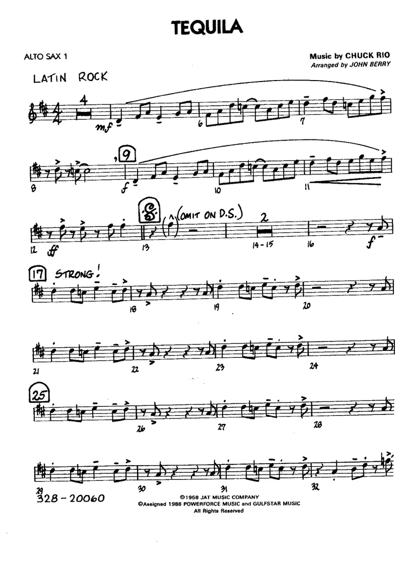 Tequila score preview