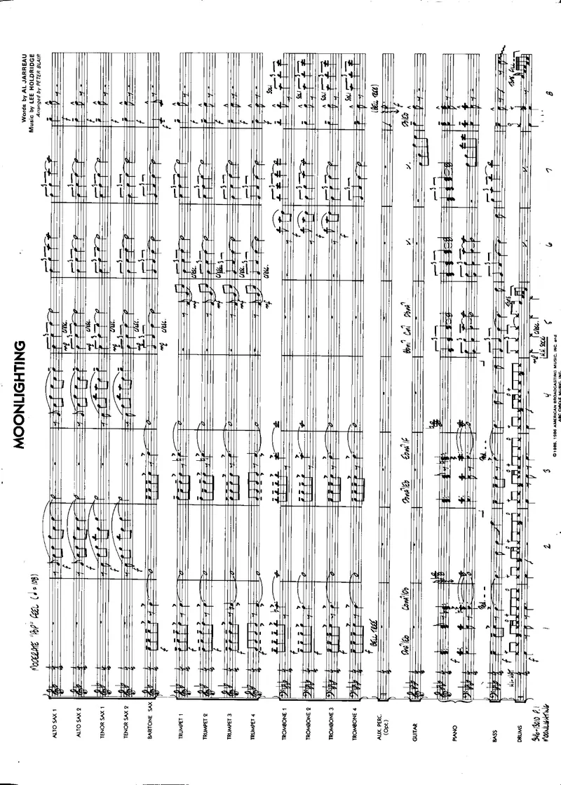 Moonlighting score preview
