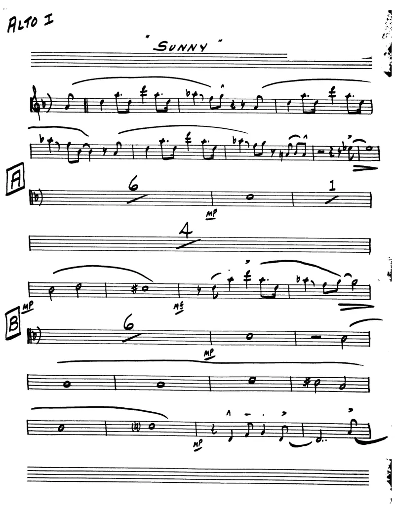 Sunny score preview
