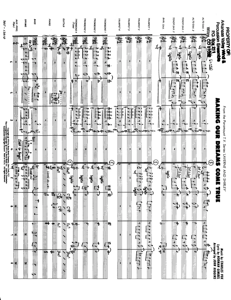 Making Our Dreams Come True score preview