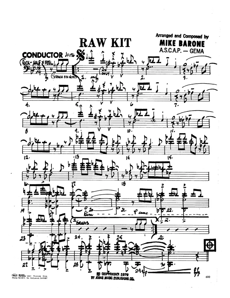 5 bones+ Rhythm score preview