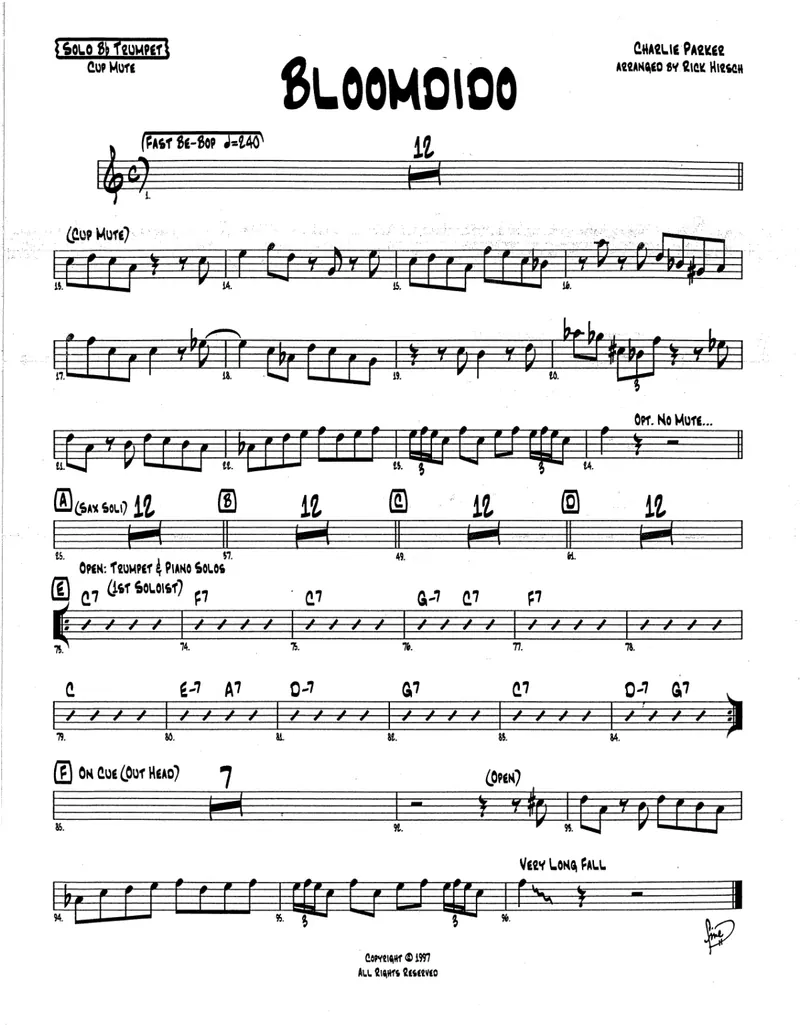 Bloomdido score preview