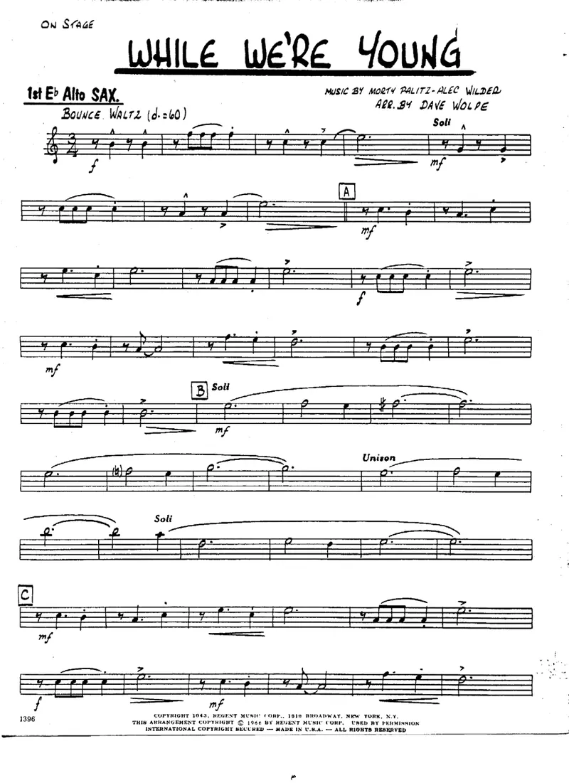 While We're Young score preview