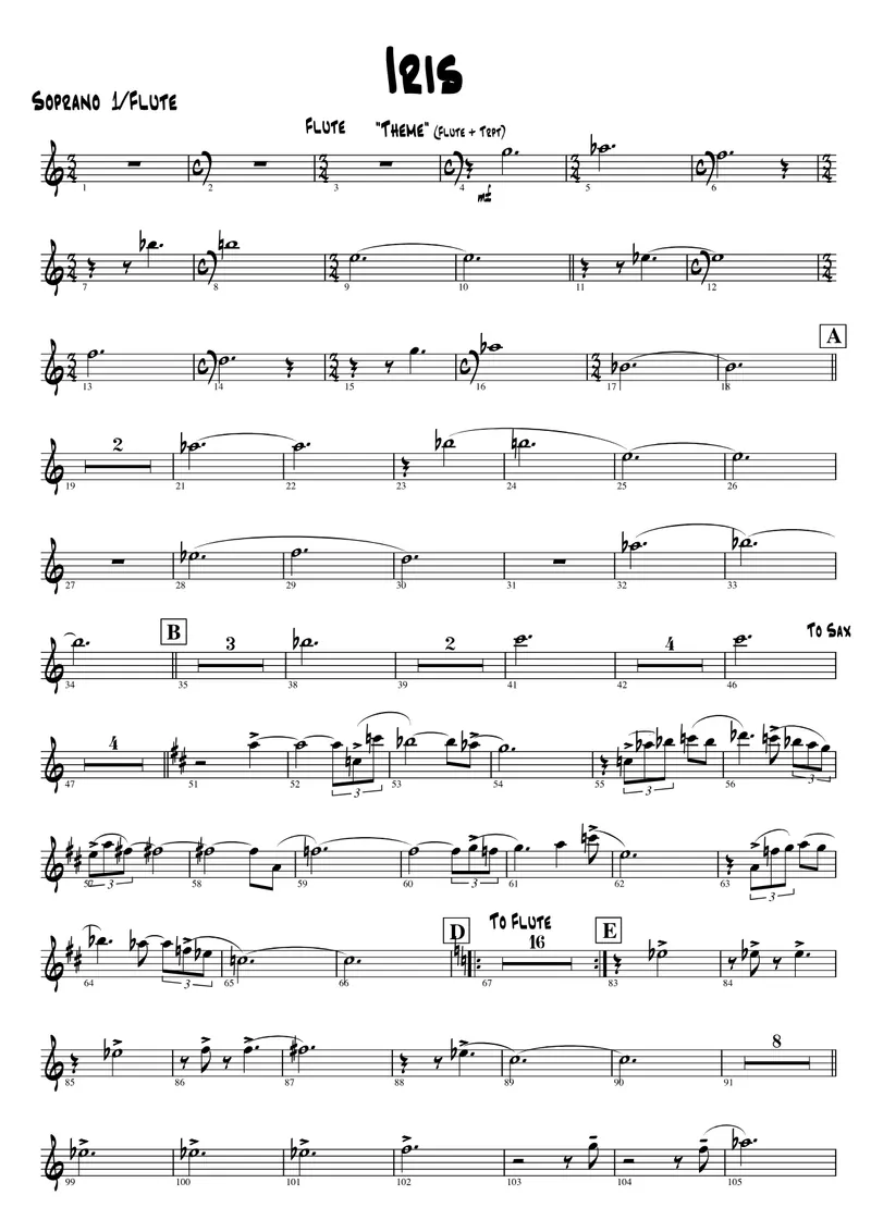 Iris score preview