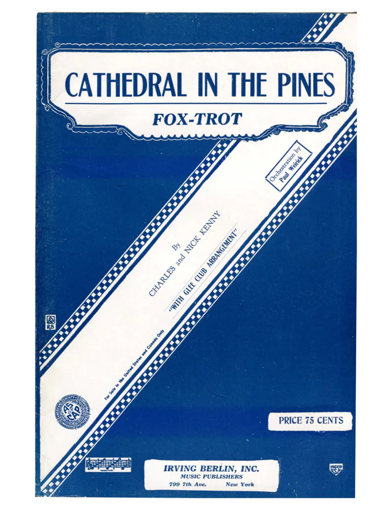 Cathedral In The Pines score preview