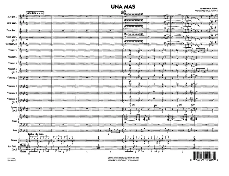 Una Mas score preview