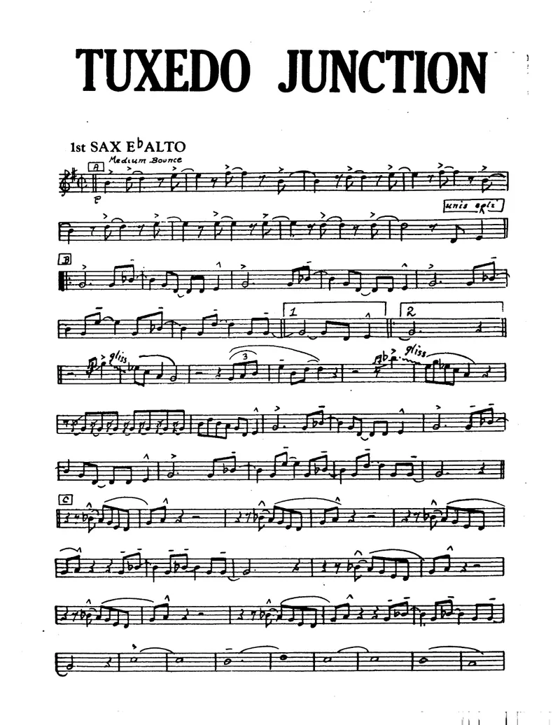 Tuxedo Junction preview page 1