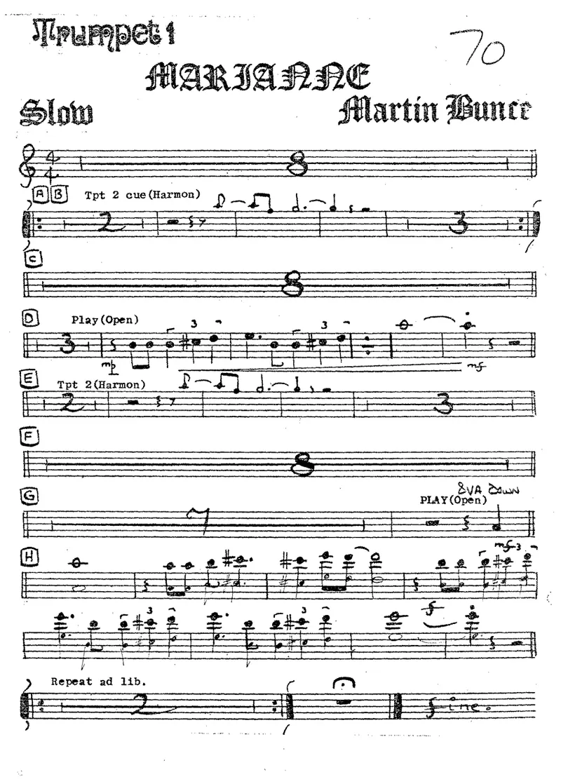 Marianne score preview