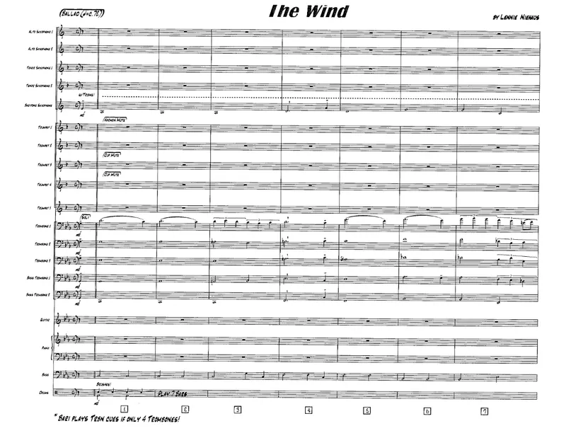The Wind score preview