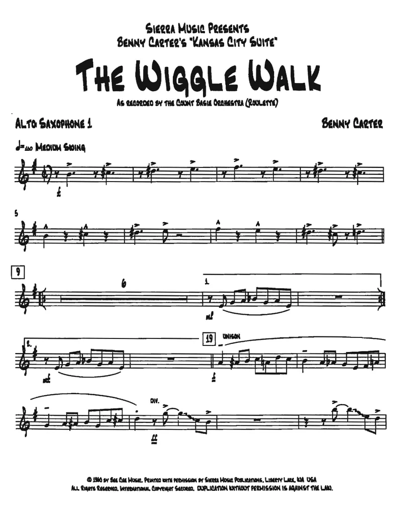 The Wiggle Walk score preview