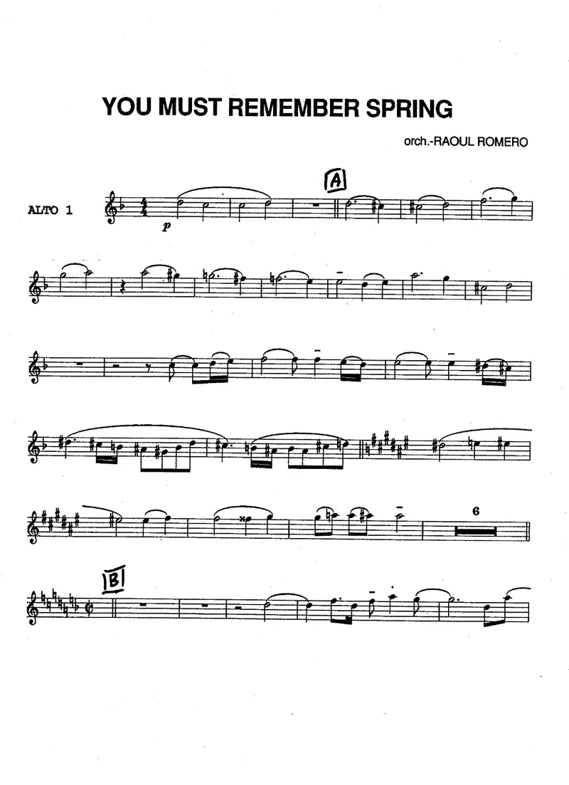 You Must Remember Spring preview page 1