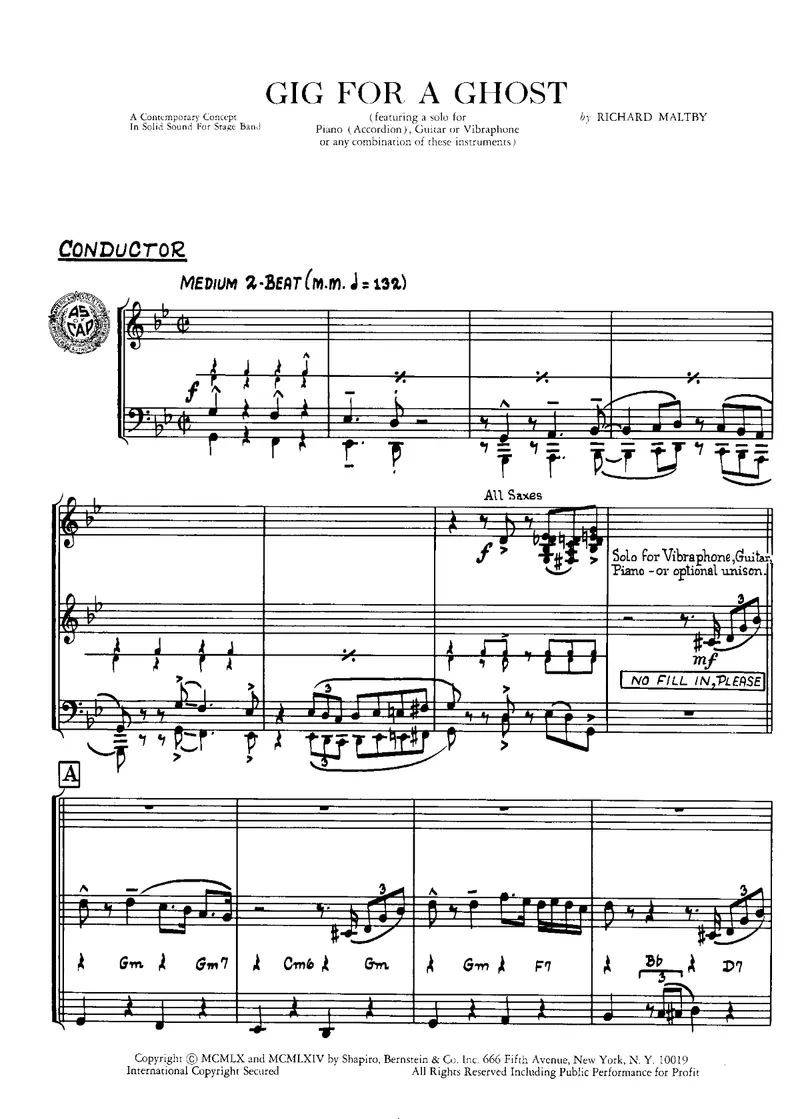 Gig For A Ghost preview page 1