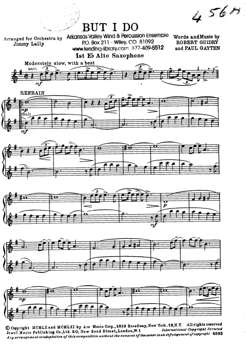 But I Do score preview