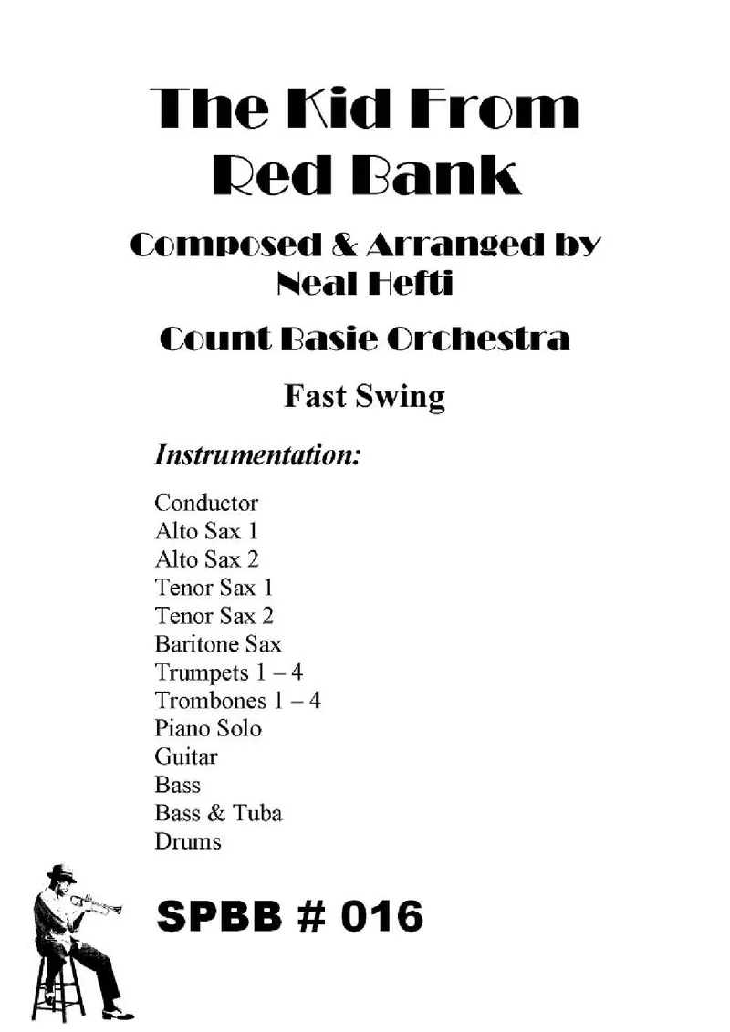 The Kid From Red Bank score preview