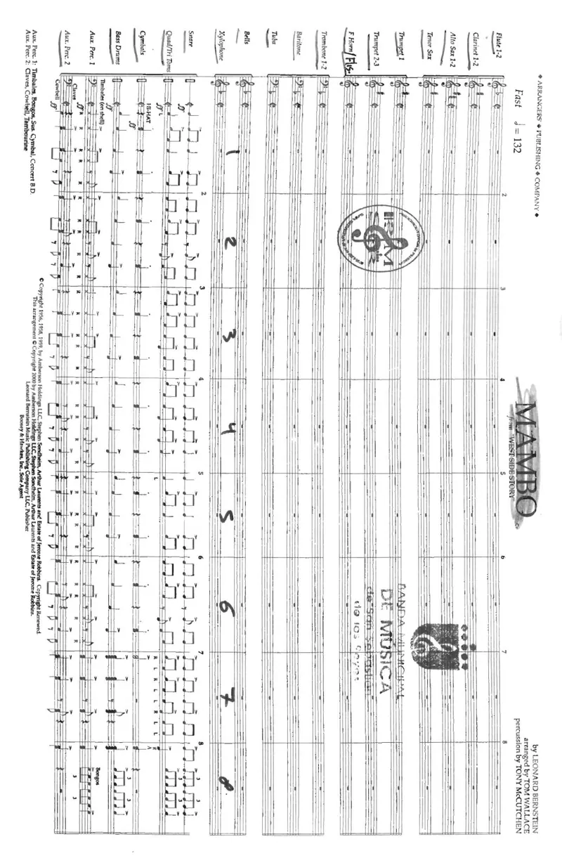 Mambo From West Side Story preview page 1