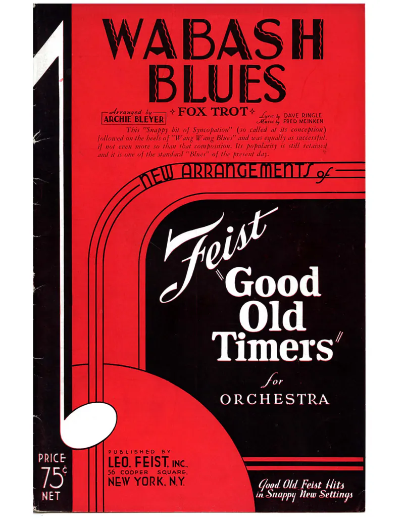 Wabash Blues score preview