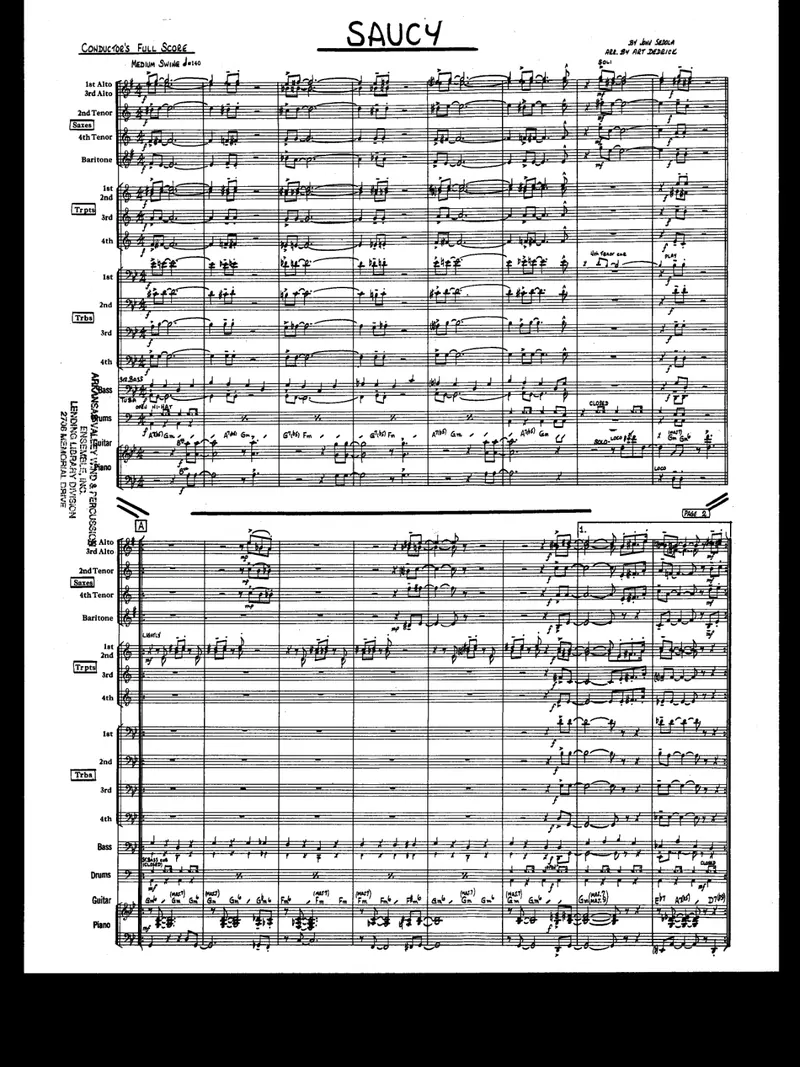 Saucy score preview